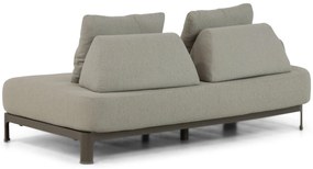 Hoek loungeset 5 personen Aluminium Taupe  4 Seasons Outdoor Santorini