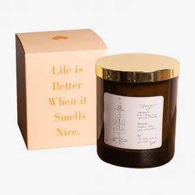 Aromatische Kaars 200 Gr Zodiac Collection Wit & Virgo - Sklum