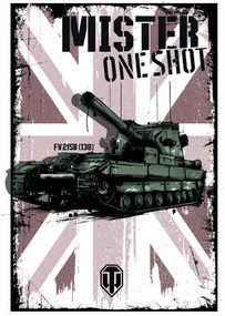 Ilustratie World of Tanks - Mister One Shot, WOT