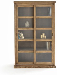 Boekenkast met 2 schuifdeuren Lunja