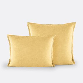 Kussensloop in gewassen linnen, Linot