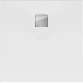 Villeroy & Boch Excello douchevloer ultracore 100x100x4cm antislip alpin white uda1010exc1gv-01