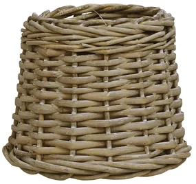 vidaXL Lampenkap 25x17 cm wicker bruin