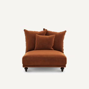 Bank in fluweel, Lazare