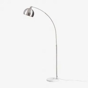 Diala Vloerlamp Grijs – Zilver - Sklum