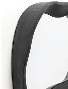 Kare Design Dynamic Black Organische Wandspiegel - 40.3x34cm