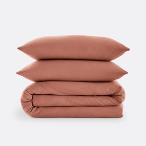 Bedset in gewassen microvezel, recycled polyester