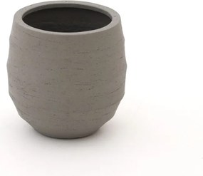 Bloempot Luca Lifestyle Bordo | Taupe Kunststof  | ø30cm | Geschikt voor Buiten en binnen | Kees Smit Tuinmeubelen