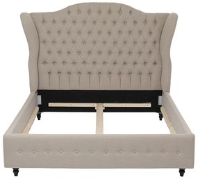Kare Design City Spirit Barok Bedframe Stof Met Knopen 160 Cm