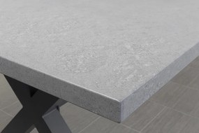 Verona betonlook tuinbank - 190 x 40 cm. - Antraciet