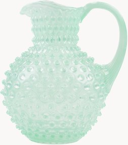 Mondgeblazen karaf Hobnail