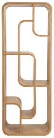 Zuiver Seven Open Kast Roomdivider Eikenhout - 60x35x160cm.