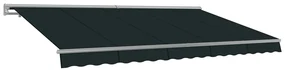 Grijze terraszonwering 395 x 300 cm Garden Point