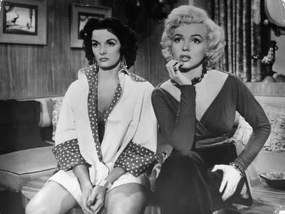 Foto Jane Russell And Marilyn Monroe In, Archive Photos