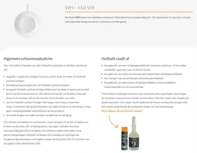 Hotbath Cobber Thermostatische Regendouche Doucheset Wit Mat SDS9