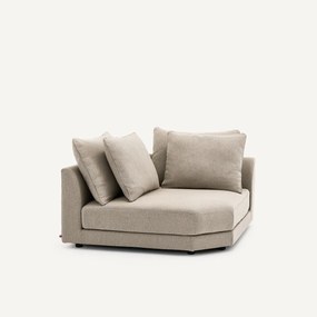 Modulair hoekbank in tweed, TIBERIO