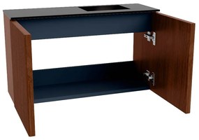 Mondiaz Joya 70cm toiletmeubel ruby met wastafel faye rechts 1 kraangat urban