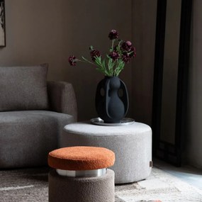 Dutchbone Rocca Cappuccino Ronde Hocker Cappuccino
