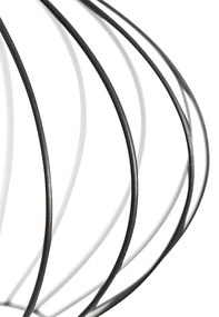 Industriële vloerlamp zwart 23 cm - Margarita