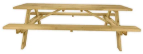 Picknicktafel Deluxe 240 x 70 cm