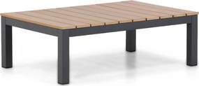 Stoel en Bank Loungeset 5 personen Aluminium/polywood Grijs  Domani Furniture Roseto