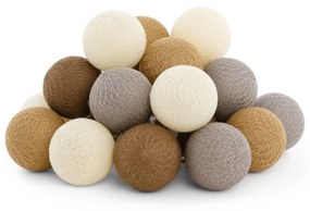 Cotton Ball Lights Outdoor lichtslinger - Starter Kit - Caramelo