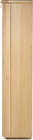 Hoge Design Kast Eikenhout Naturel - 120x50x210cm.