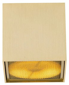 Design opbouwspot goud GU10 111mm - Box Honey
