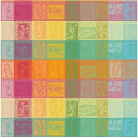Jacquard tafelkleed Arc En Ciel met acryl coating