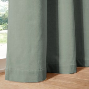 Gordijn in fluweel met oogjes Velvet