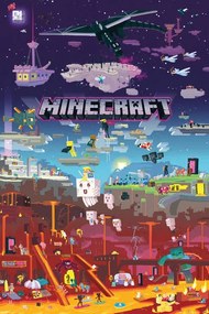 Poster Minecraft - World Beyond, (61 x 91.5 cm)