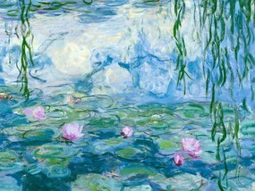 Kunstreproductie Waterlelies, Claude Monet