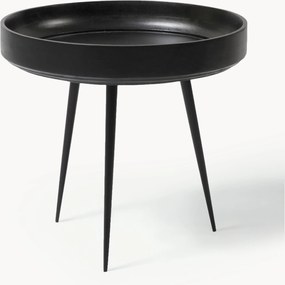 Ronde bijzettafel Bowl van mangohout
