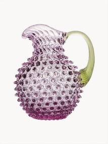 Mondgeblazen karaf Hobnail, 2 l