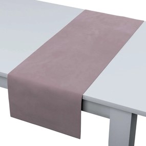 Dekoria Rechthoekige tafelloper collectie Velvet roze 40 x 130 cm