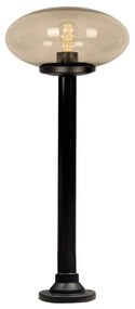 Globe 50e Tuinlamp Fume elips Tuinverlichting Zwart E27