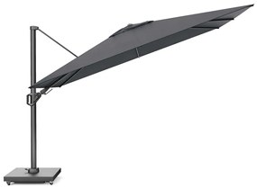 Platinum Challenger Zweefparasol .x.m T Premium (incl. Voet En Hoes) Aluminium Zwart