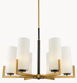 Grote kroonluchter Fortano van glas