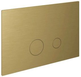 Hotbath Cobber drukplaat voor UP320/UP720 geborsteld messing PVD