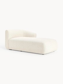 Chaise longue hoekmodule Sofia uit bouclé