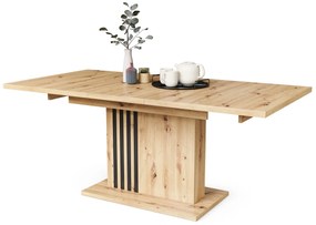 LEONEL Artisan Eik – MODERNE VOUWTAFEL TOT 180 cm!