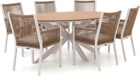 + 10% kassakorting | Diningset Manifesto | 6 personen | Tuinset polywood | 7-delig | Kees Smit Tuinmeubelen
