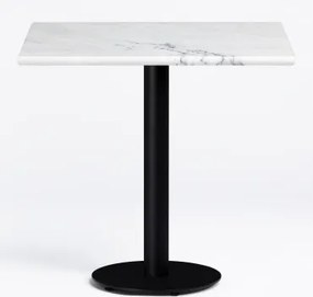 Vierkante Bar Tafel Van Rocher Marmer Wit Marmer Guangxi & ~60 Cm - Sklum