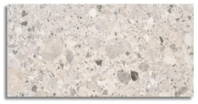 Vloertegel 60x120 Cm Terrazzo Animo Licht Grijs N58
