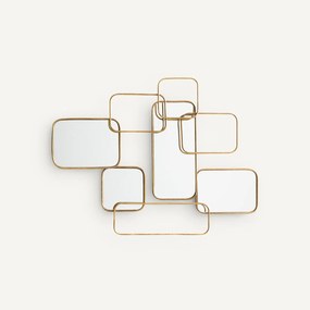 Wandspiegel B85 x H64 cm, Dédale Wandspiegel