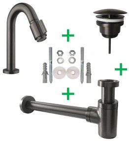 Mueller Ferro fonteinkraanset gunmetal