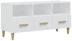 vidaXL Tv-meubel 102x36x50 cm bewerkt hout wit