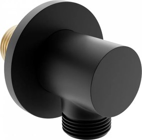Mexen Kai hoekige aansluiting, zwart - 79341-70