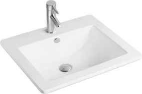 Mexen Lora inbouw wastafel 53 x 46 cm, wit - 25365300