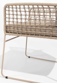 Taste by 4 Seasons Albano tuinstoel latte  Tuinstoel    taupe weerbestendig
